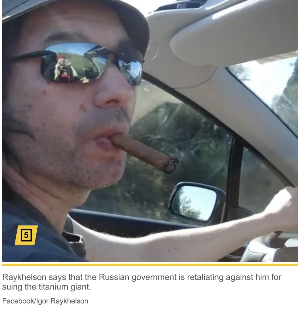 Celebrated New York composer Igor Raykhelson wanted in massive alleged scrap titanium con