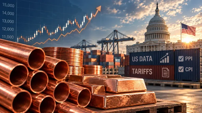 Copper price set to test $15,000 as investors await US data, tariff clarity