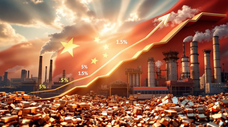 China Slashes Key Metals Growth Target