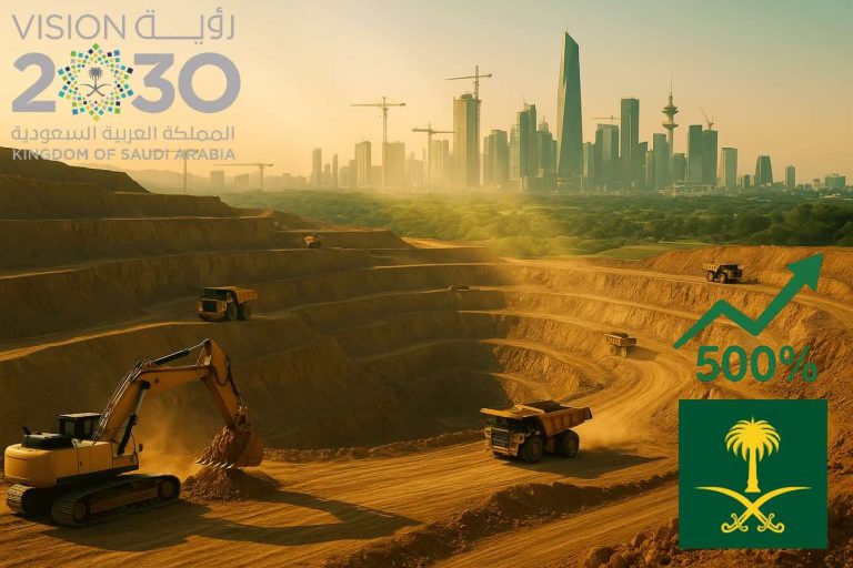 Saudi mining exploration spending increases 500% since 2020 as foreign investment surges Saudi mining exploration spending increases 500% since 2020 as foreign investment surges
