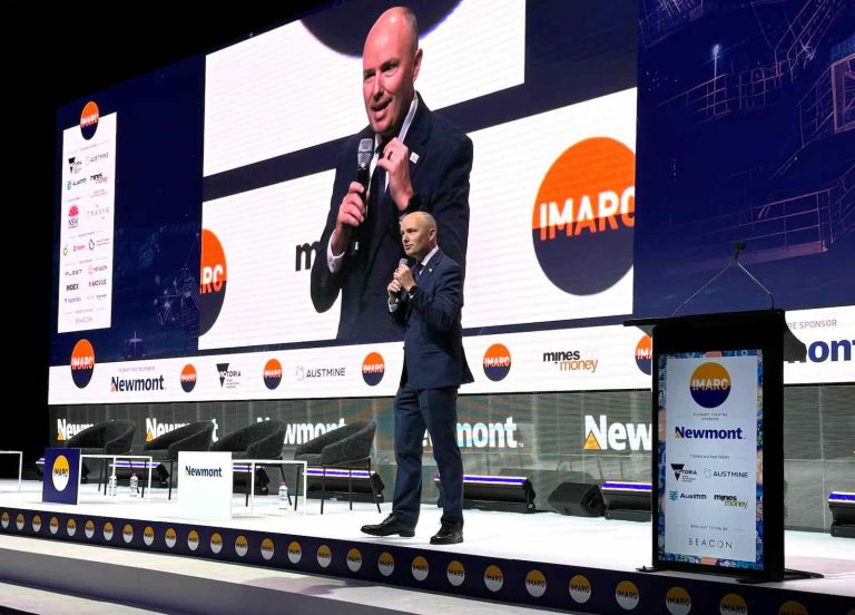 Gov. Spencer Cox speaks to a global audience in Australia about mining opportunities in Utah