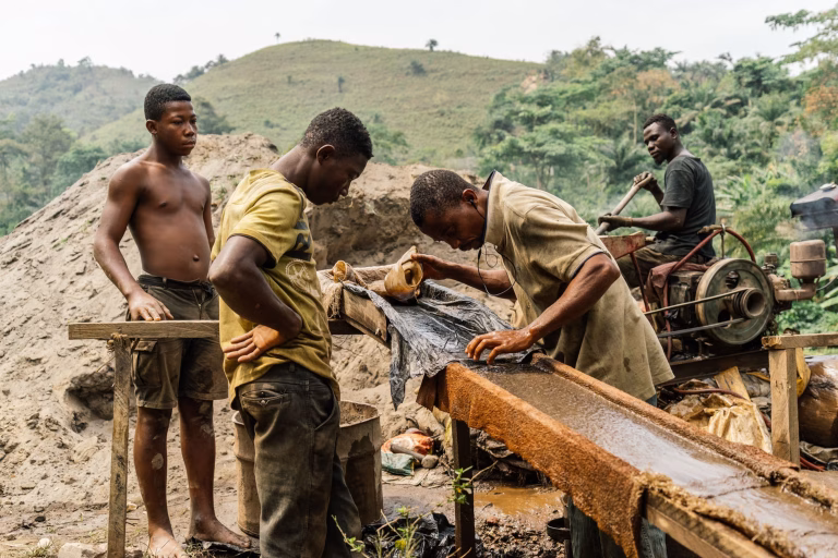 Illegal gold mining in Ghana is causing environmental destruction and damaging development
