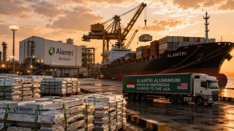 Indonesia’s Alamtri starts aluminium exports, ships metal to the US