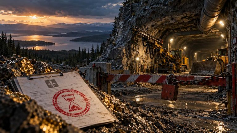 Gold Fields halts Windfall work as Quebec permit lapses