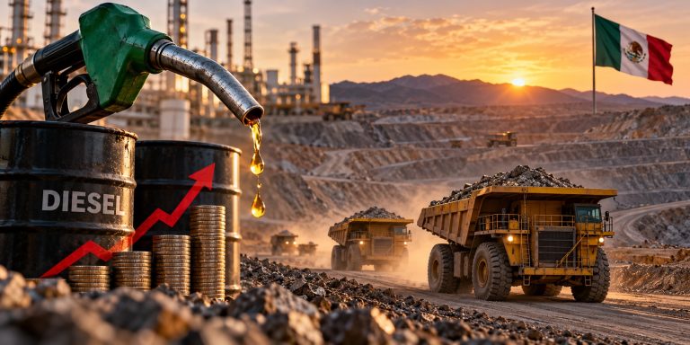 Diesel Price Volatility Squeezes Mining Margins in Mexico